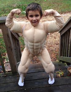 realistic muscle suit for kids